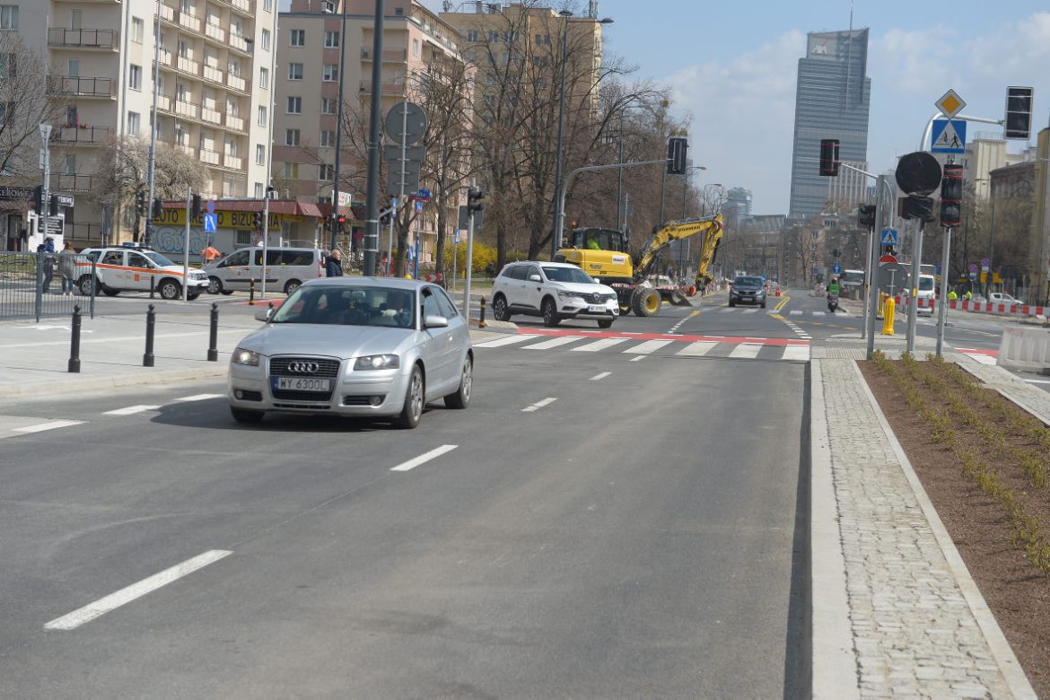 Kierowcy jeżdżą już ulicą Górczewską