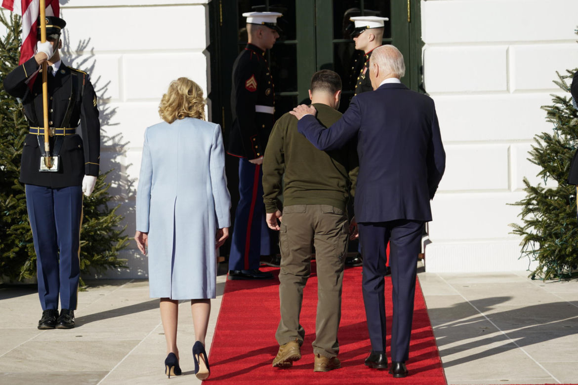 Wołodymyr Zełenski w USA. Spotkał się Joe Bidenem