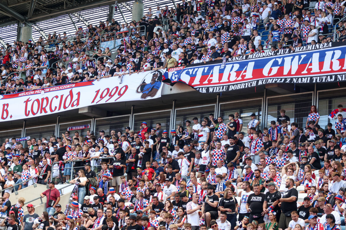 Górnik Zabrze - Śląsk Wrocław: Zdjęcia kibiców z meczu 1. kolejki sezonu 2026/27 PKO BP Ekstraklasy