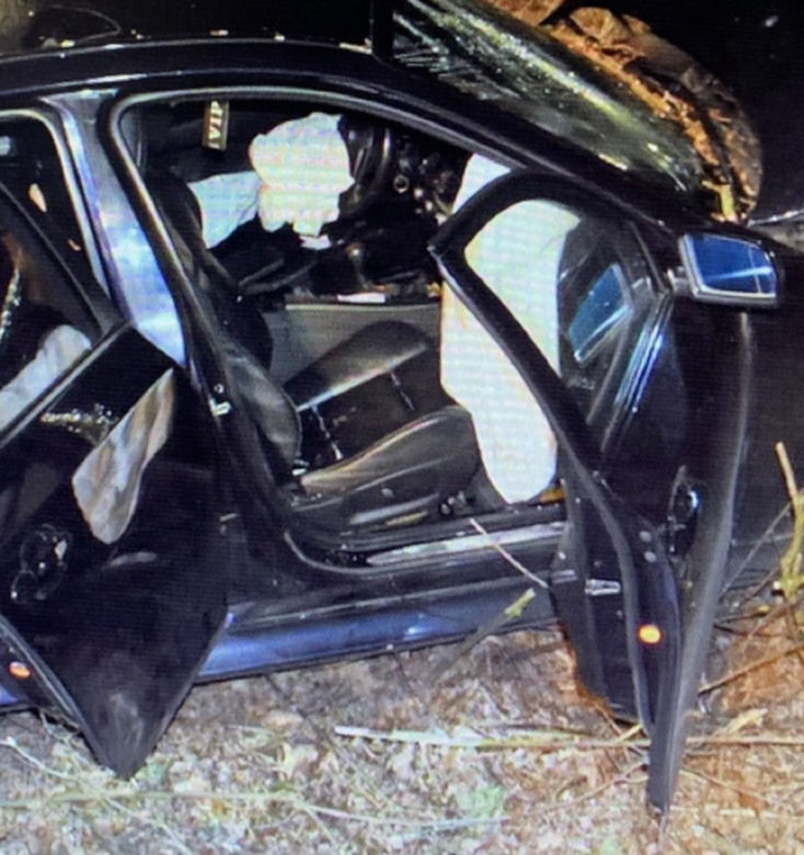 Wypadek BMW w Półsierakowie. Zginęły dwie osoby [GALERIA]