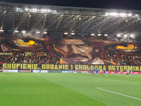Oprawa Jagiellonia- Lech