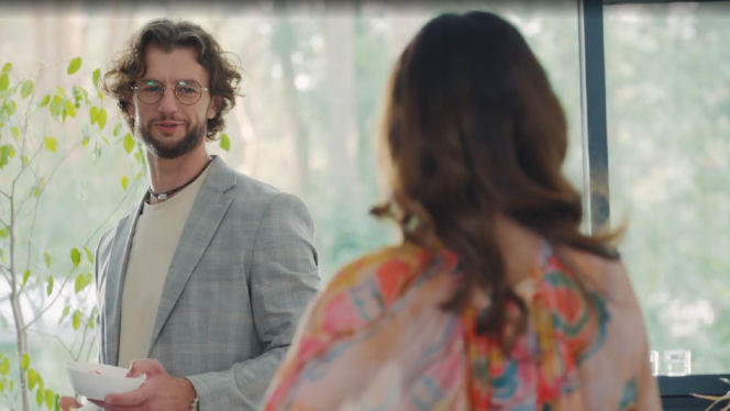 M jak miłość odc. 1896. Mariusz (Mateusz Mosiewicz), Kasia (Paulina Lasota)