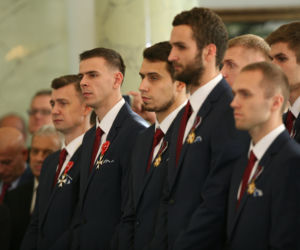 Siatkarze u prezydenta