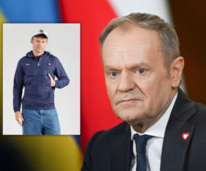 Donald Tusk został modelem. Jego zdjęcie w markowej kurtce trafiło na Zalando 