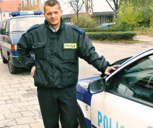 Najbardziej napakowany dzielnicowy w Polsce
