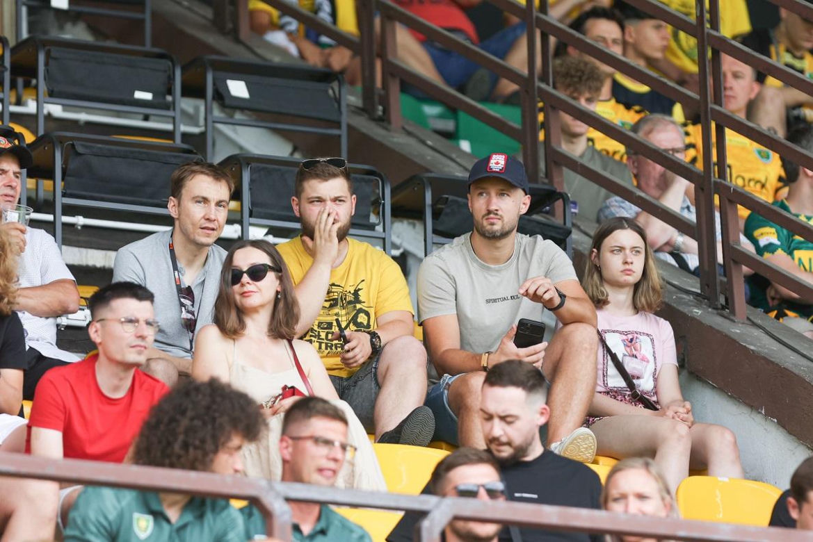 Kibice podczas meczu GKS Katowice - Radomiak Radom