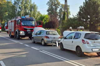 Wypadek w Warszówku