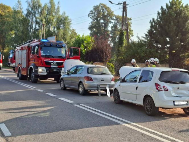 Wypadek w Warszówku