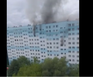 Rzeszów: Pożar mieszkania w bloku na Podwisłoczu! 