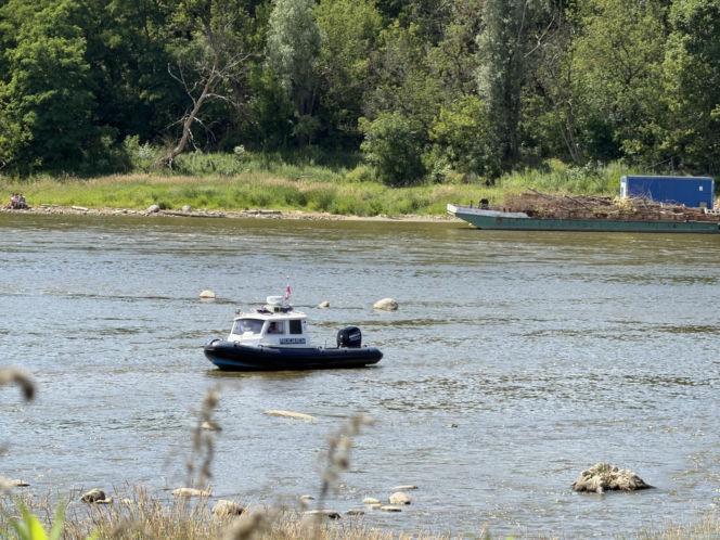 Zwłoki mężczyzny w Wiśle za mostem Gdańskim