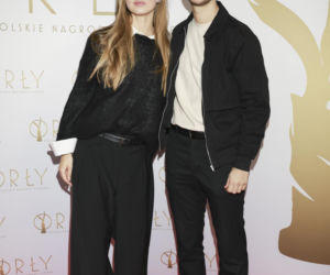 Iga Lis na pokazie filmu Bałtyk