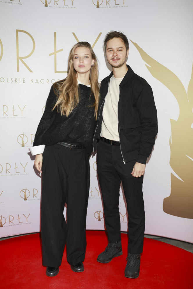 Iga Lis na pokazie filmu "Bałtyk"