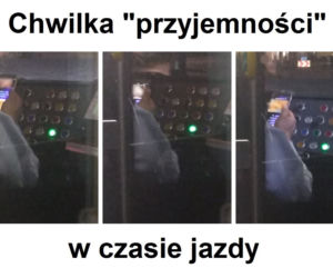 Motorniczy oglądał film pornograficzny w czasie jazdy!
