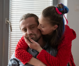 Na Wspólnej odc. 3074. Daria (Patrycja Topajew), Adam (Marcin Rogacewicz)