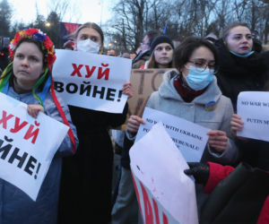 Kijów-Warszawa jedna sprawa. Kolejny protest pod ambasadą Rosji