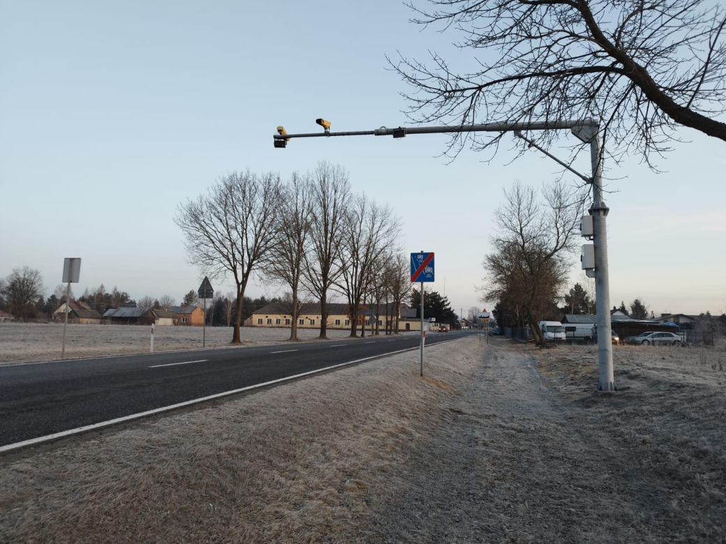 Odcinkowy pomiar prędkości na DW 579