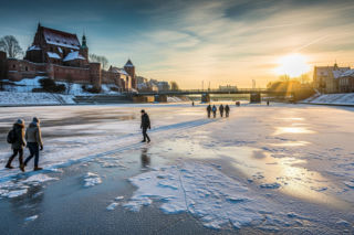 Toruń zamarznie 15.02.2026. Czy czeka nas lodowy horror?