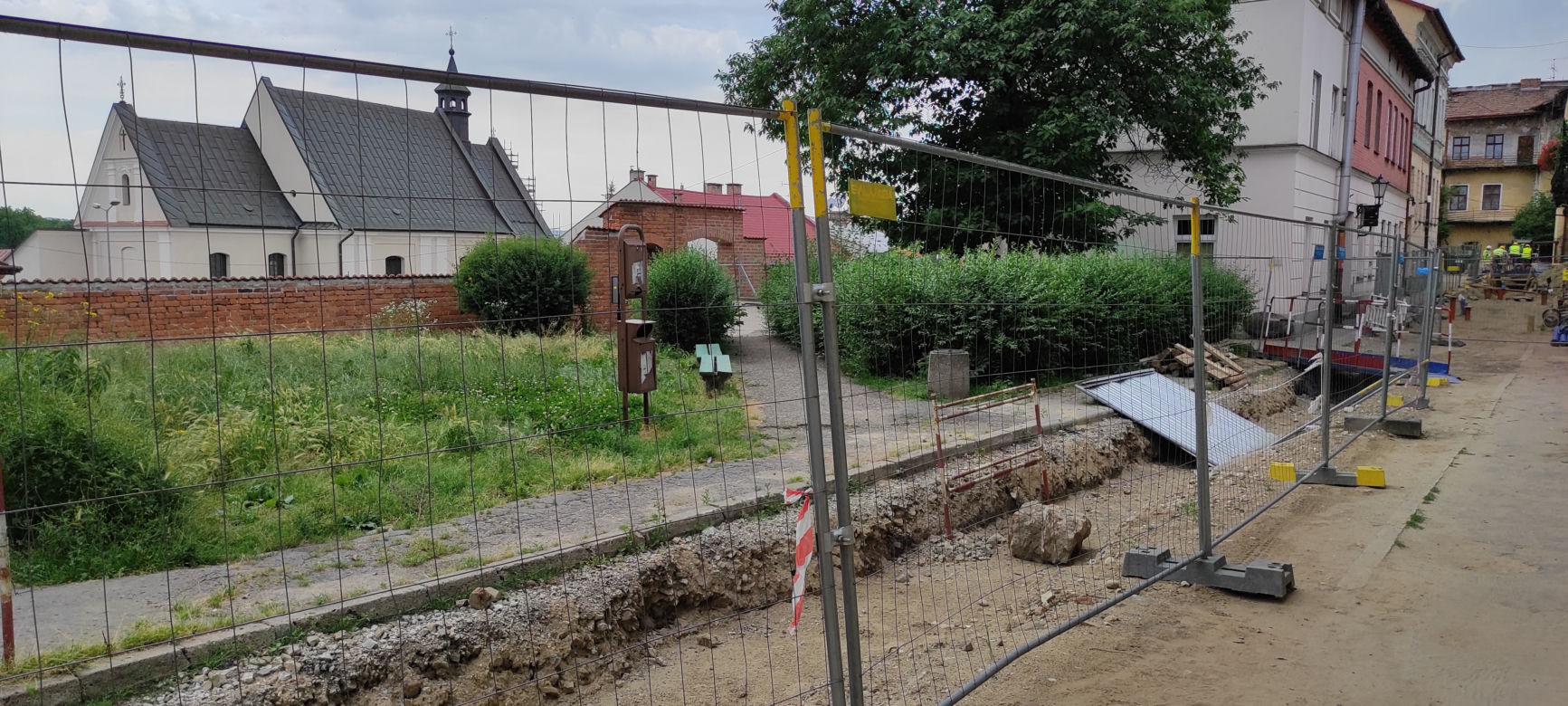 Trwa remont ul. Zakątnej w Tarnowie