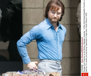 Daniel Radcliffe na planie 