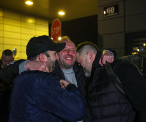 Górnicy PG Silesia wyjechali na powierzchnię po zakończeniu podziemnego protestu