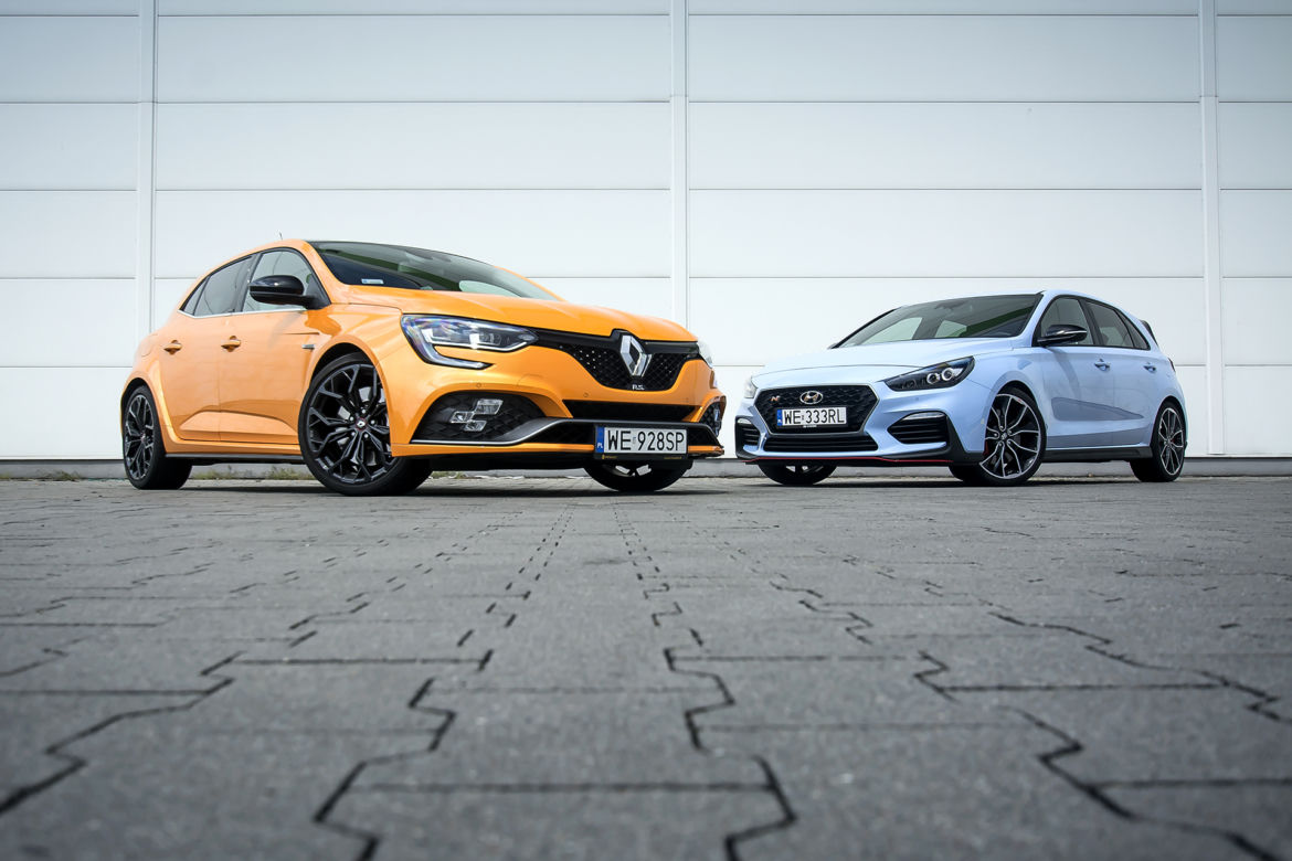 Renault Megane R.S. 1.8 TCe 280 KM EDC vs. Hyundai i30 N Performance 2.0 T-GDI 275 KM