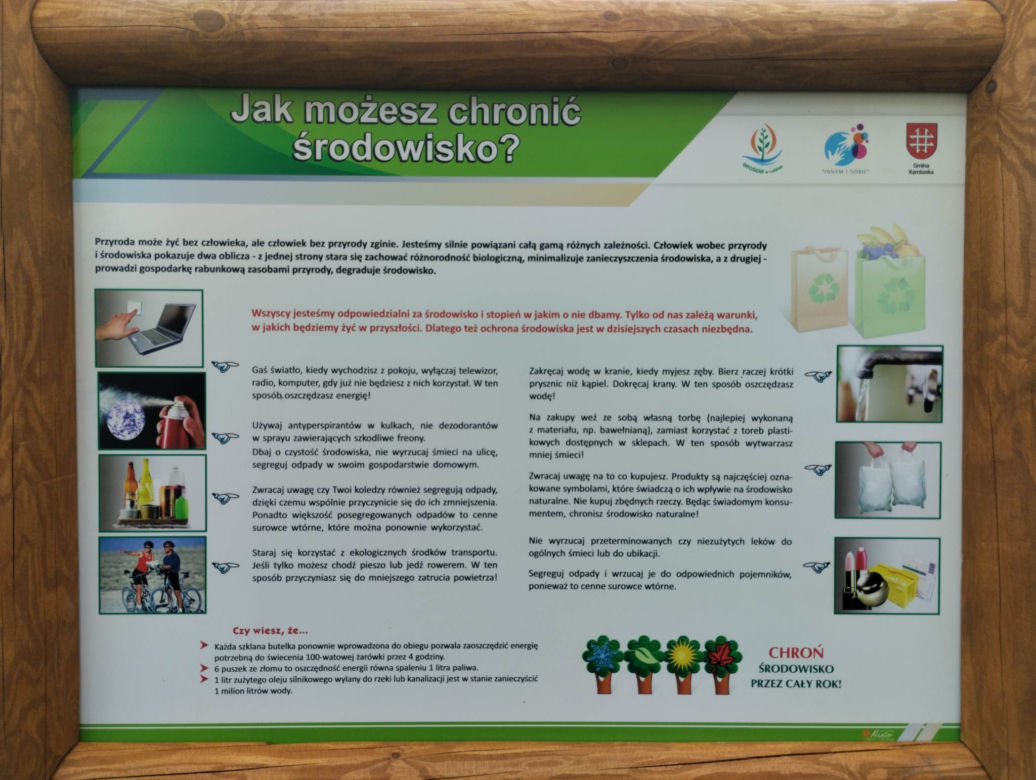 Ogród wertykalny w Kamionce