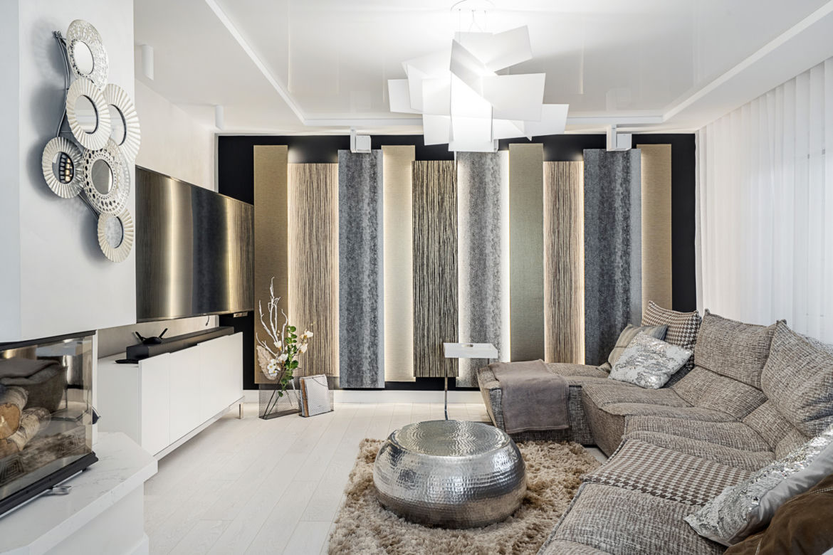 Dom pod Mielcem w stylu modern z kroplą glamour