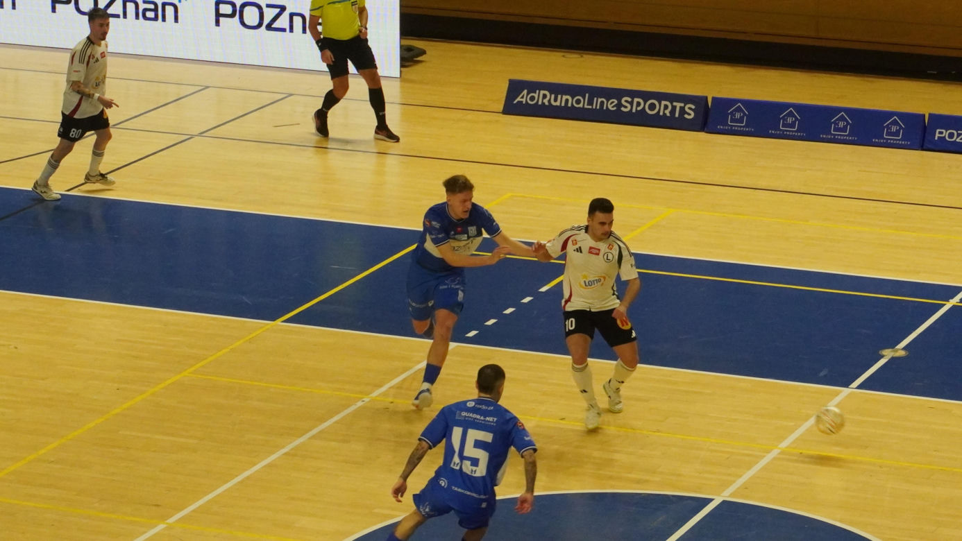 Drużyna Wiary Lecha - Legia Warszawa w 1/16 Pucharu Polski w futsalu