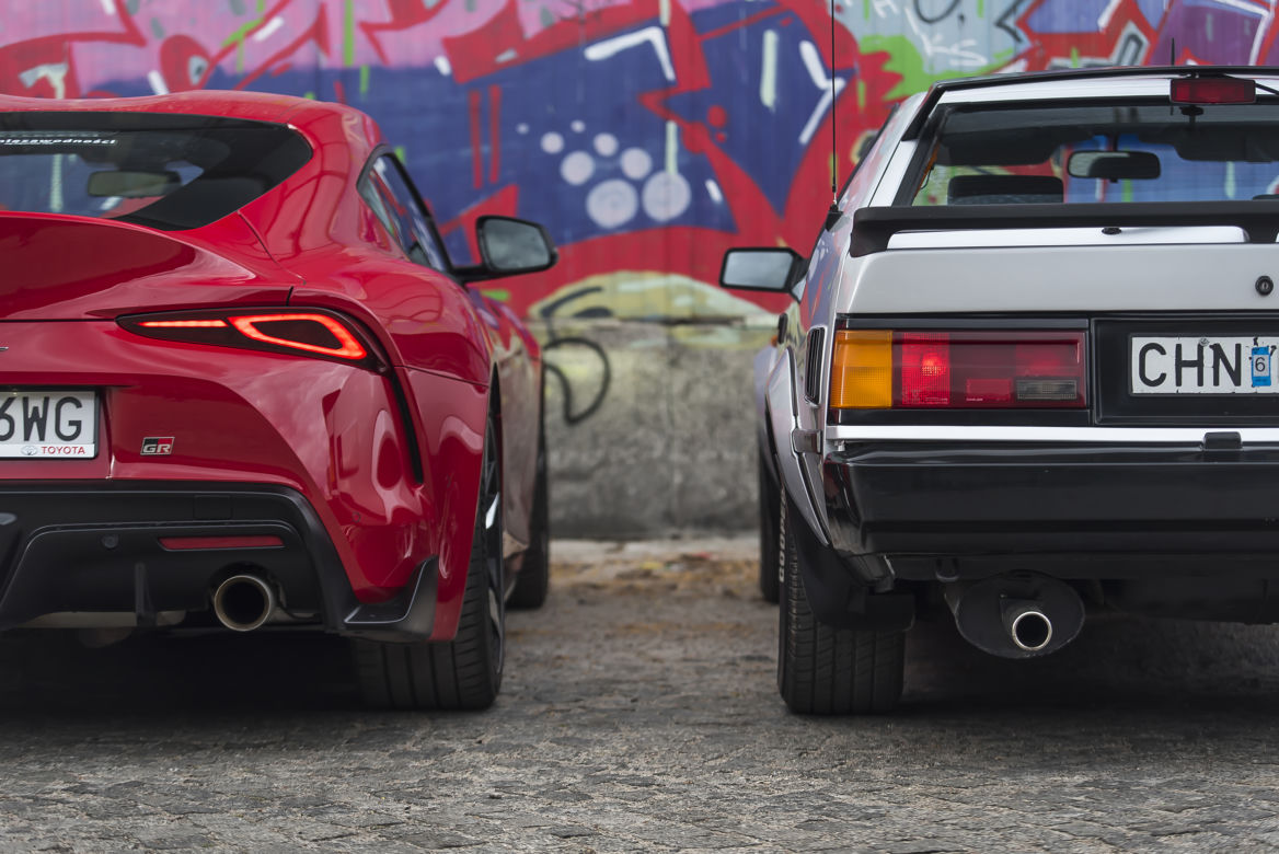 Toyota GR Supra A90 & Toyota Supra A60