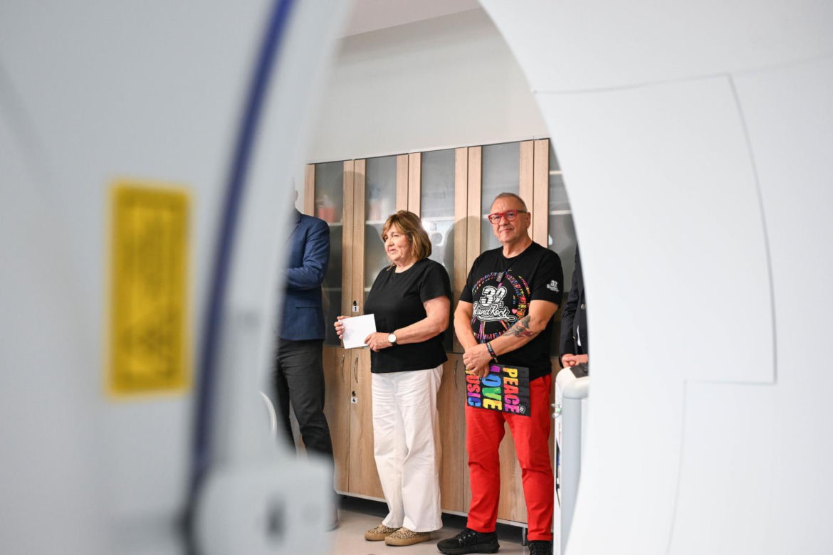 Nowy tomograf od WOŚP dla szpitala "Zdroje"