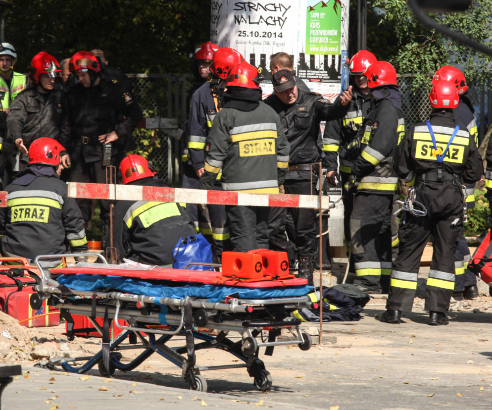 Akcja ratunkowa na terenie Uniwersytetu Warszawskiego