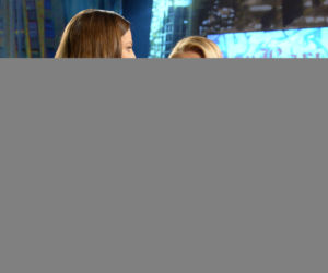 Pierwsza miłość. Marysia (Aneta Zając), Kinga (Aleksandra Zienkiewicz)
