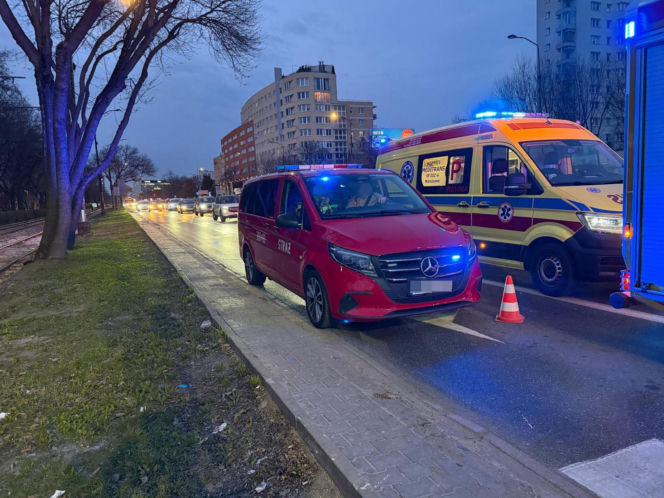 Wypadek na Mokotowie