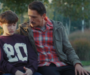 M jak miłość odc. 1921. Franek (Jarosław Śmigielski), jego ojczym Zawadzki (Marcin Sitek)