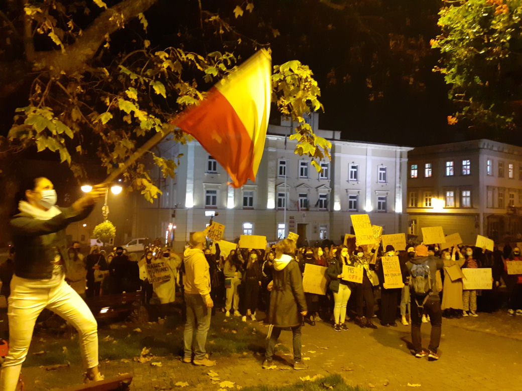 Protest kobiet w Przemyślu - 28 października