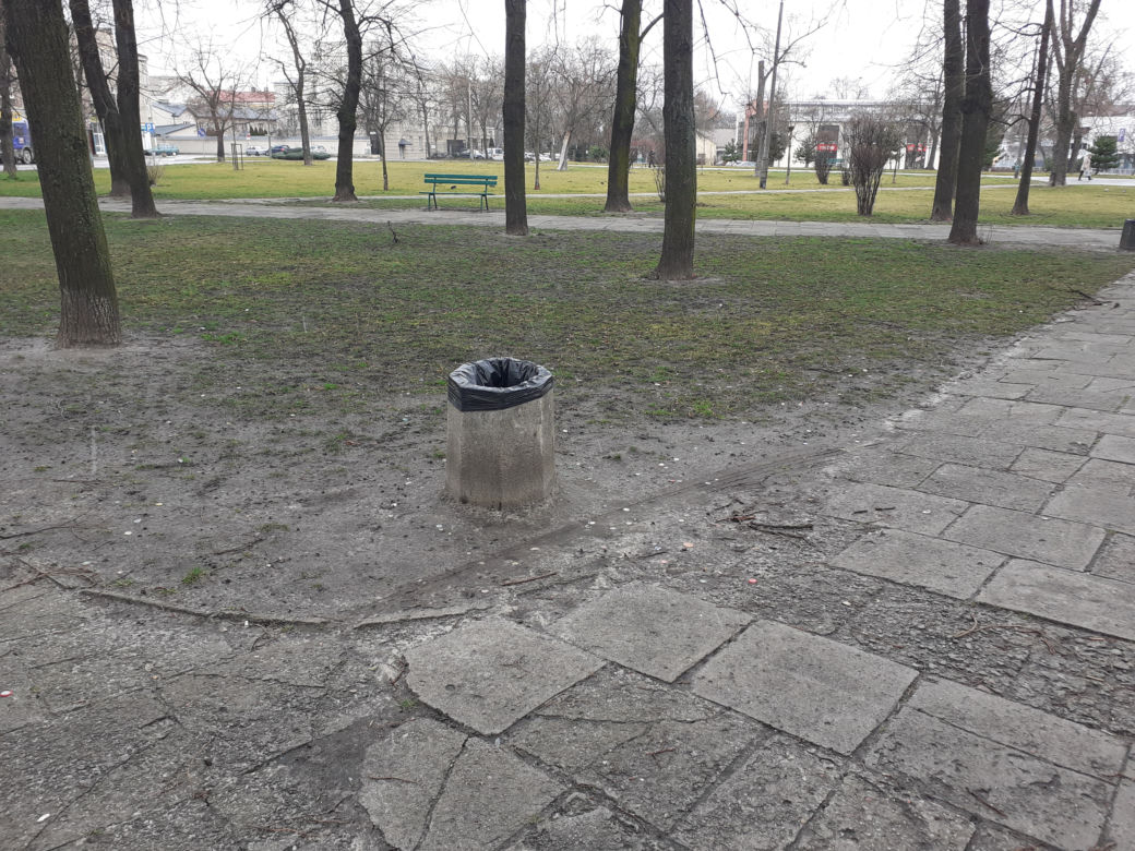Skwer przy Placu Jagiellońskim