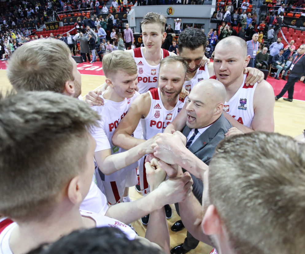 Koszykówka, Polska, reprezentacja, koszykarze, Hiszpania - Polska, Mike Taylor
