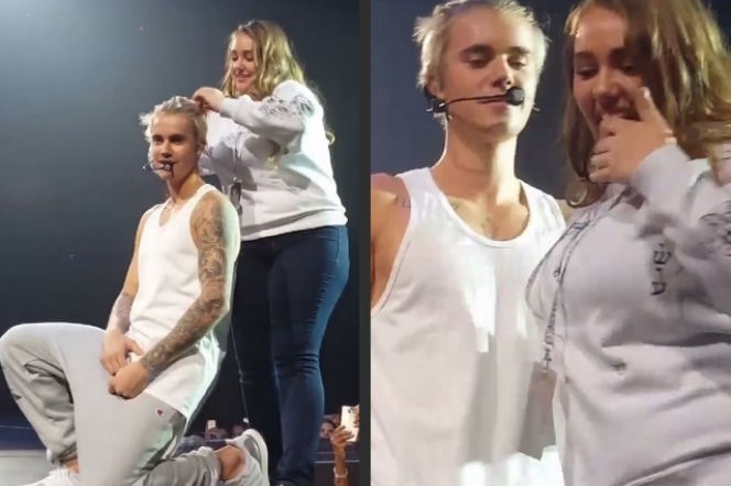 Fanka uczesała Justina Biebera. Zobaczcie efekt!