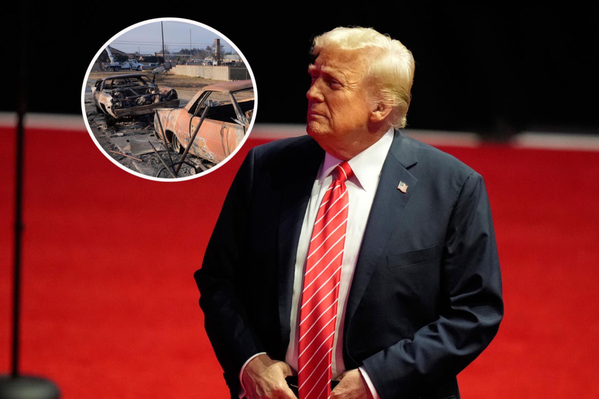Trump wreszcie poleci do pustoszonej ogniem Kalifornii. "Miałem jechać wczoraj, ale polecę jako prezydent"