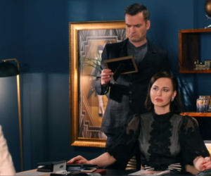BrzydUla 2, odcinek 92, Ula (Julia Kamińska), Paulina (Maja Hirsch), Aleks (Mariusz Zaniewski)