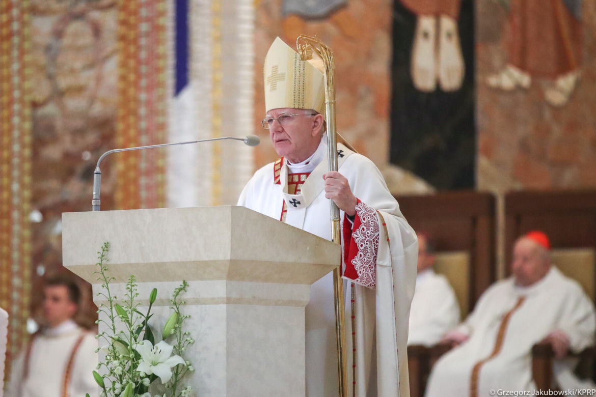 Obchody 100. rocznicy urodzin Jana Pawła II. Msza w Sanktuarium św. Jana Pawła II w Krakowie