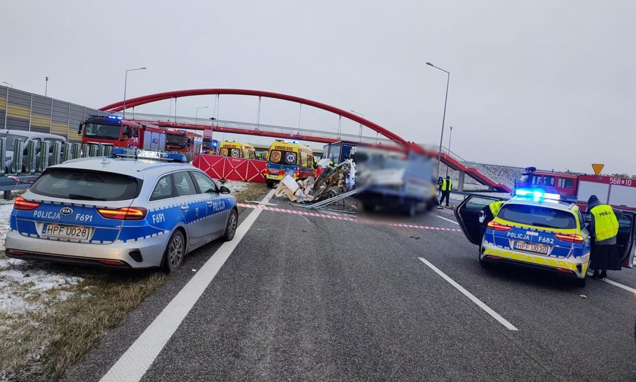 Chojny. Śmiertelny wypadek na S8. Cztery osoby nie żyją