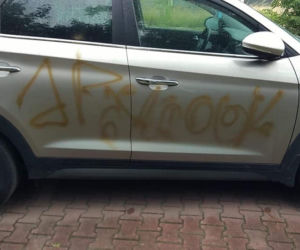 ZDEWASTOWALI prywatny samochód! Właściciele szukają wandali!