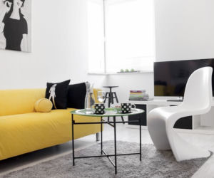Minimalistyczny salon
