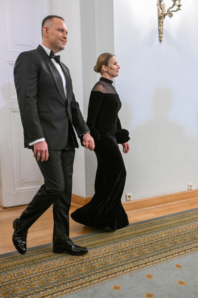 Nawroccy zadali szyku na spotkaniu z Korpusem Dyplomatycznym