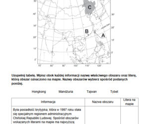Matura rozszerzona 2022 geografia