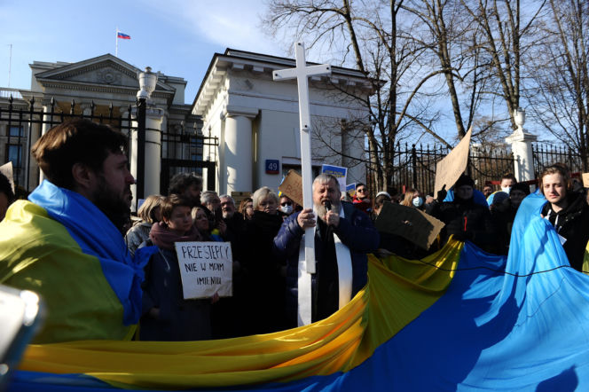 Warszawa w pierwszych dniach po rosyjskiej inwazji na Ukrainę