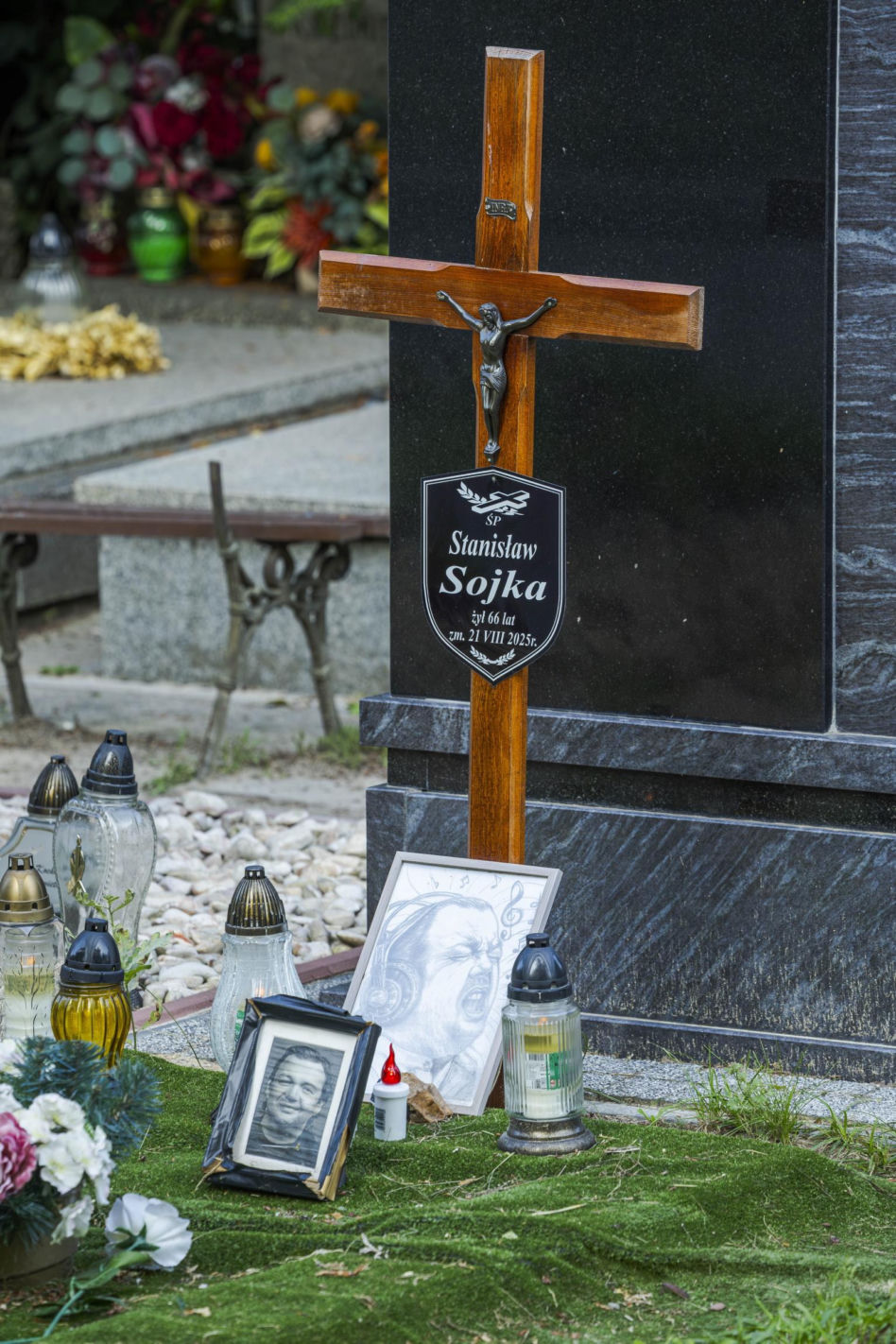 Grób Stanisława Sojki