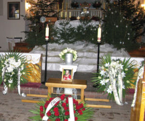 Pogrzeb Magdaleny Gotowieckiej, żony Jacka Borkowskiego.