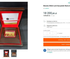 Moneta Lech Kaczyński